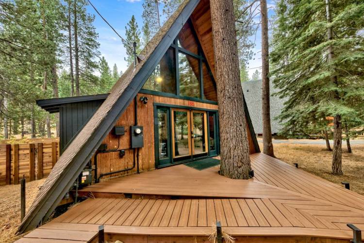 tahoe A frame cabin